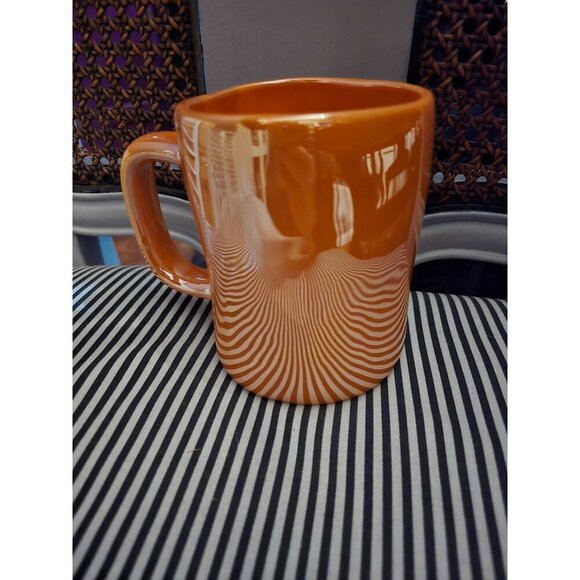 Rae Dunn Halloween More Boos Please Orange Iridescent Coffee Mug - Picture 5 of 10